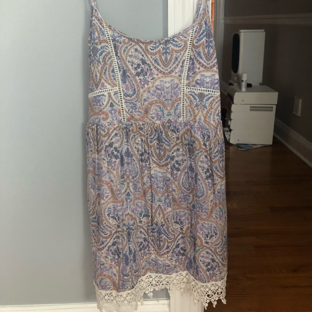 Pacsun LA Hearts Crochet Floral Dress